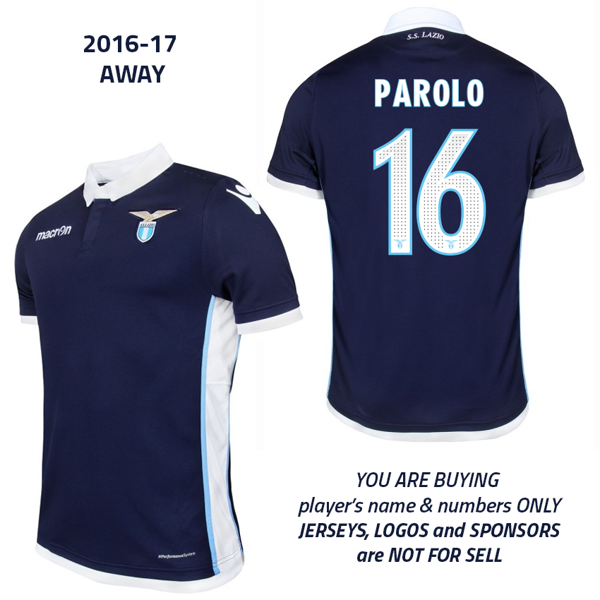 lazio away shirt