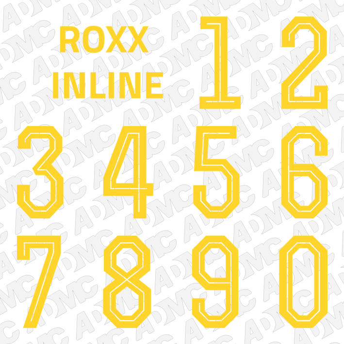 PU-Flex  Roxx Inline Font - Royal Blue - ADMC LLC