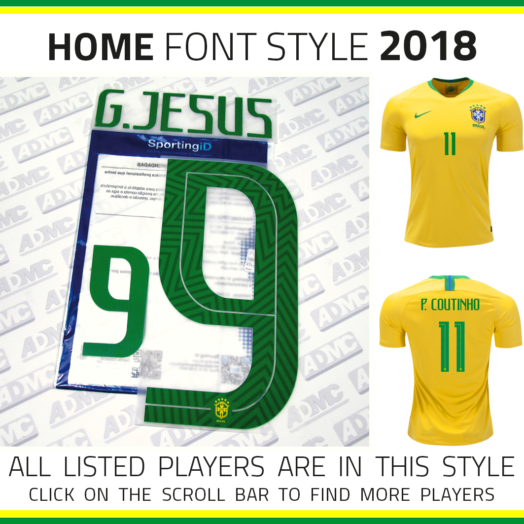 Brazil 2018 Kits