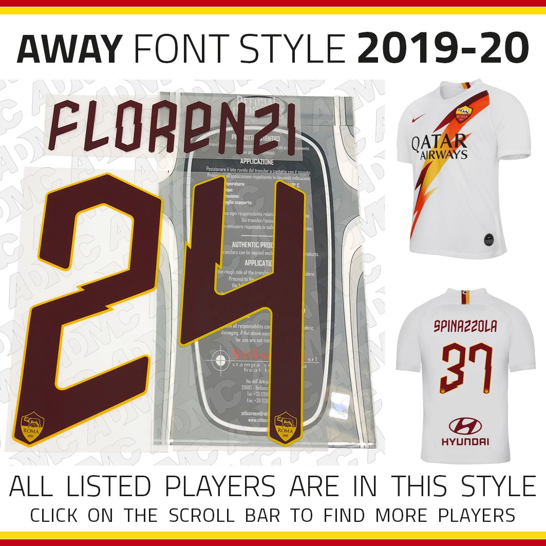roma away kit 2019