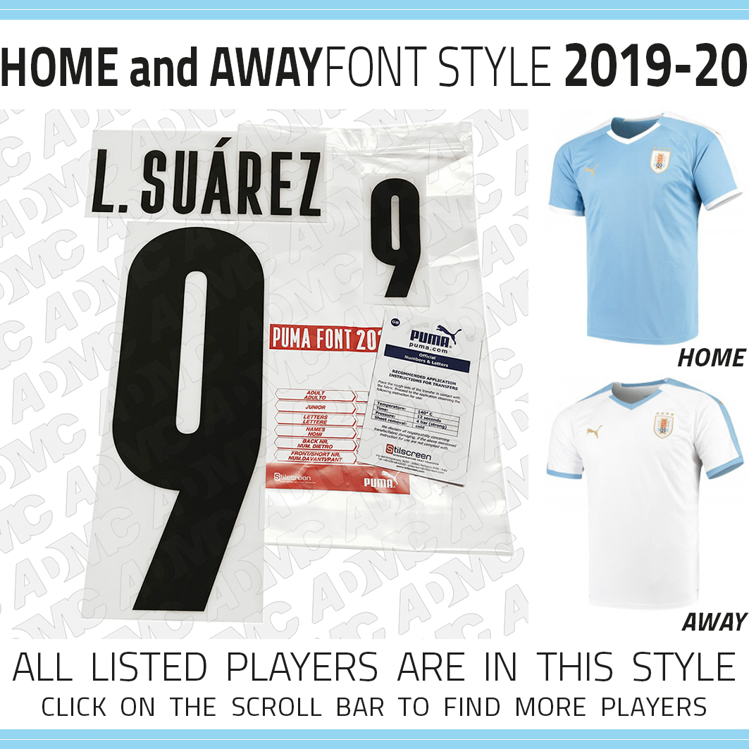 2020 Uruguay Home and Away Kit