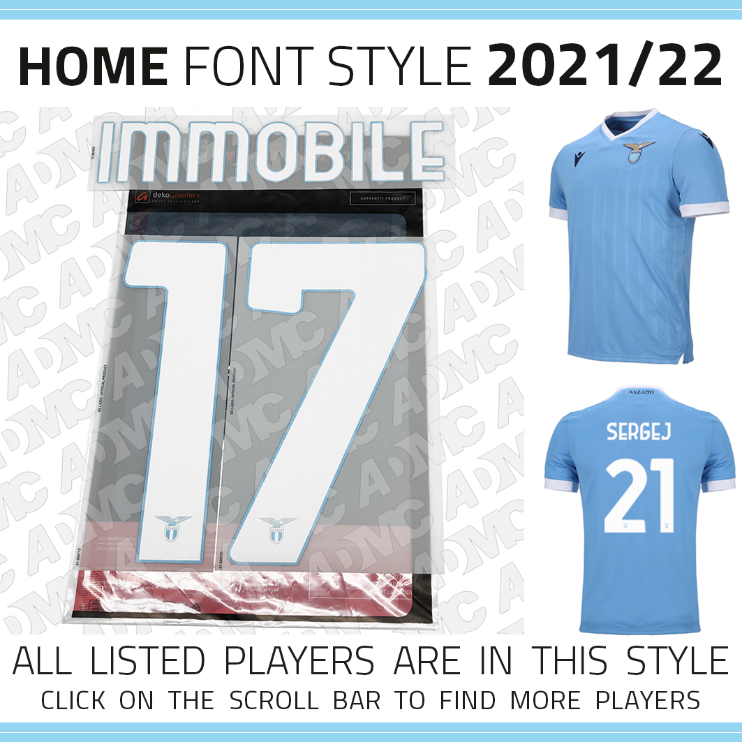 2021/22 SS Lazio Home - ADMC LLC