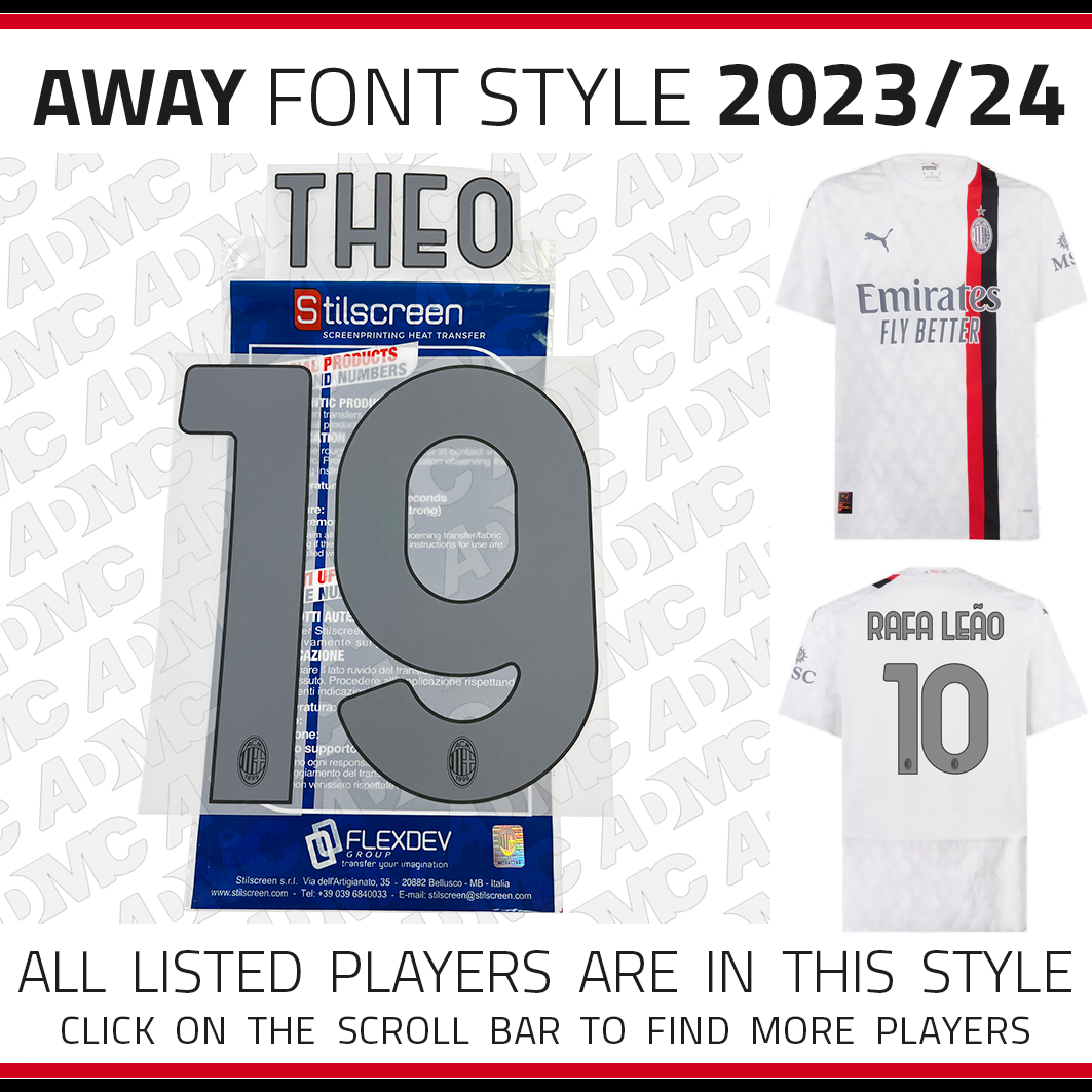 2017/18 AC Milan Away Kits - ADMC LLC