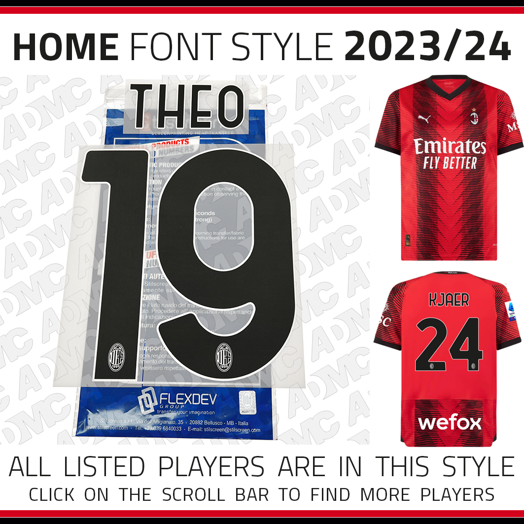 2014/15/16 AC Milan Home Hero Kits - ADMC LLC